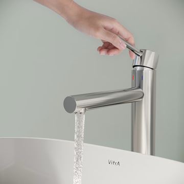 VITRA ORIGIN umývadlová stojanková batéria, chróm A42557 Obrázek - fotka