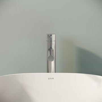 VITRA ORIGIN umývadlová stojanková batéria, chróm A42557 Obrázek - fotka