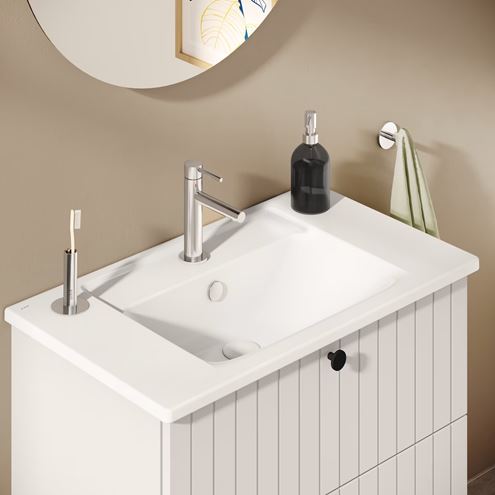 VITRA ORIGIN umývadlová stojanková batéria, chróm A42556 Obrázek - fotka