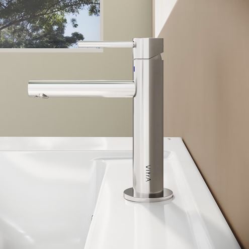 VITRA ORIGIN umývadlová stojanková batéria, chróm A42556 Obrázek - fotka