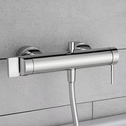 VITRA ORIGIN vaňová nástenná batéria, s prepínačom, chróm A42619 Obrázek - fotka
