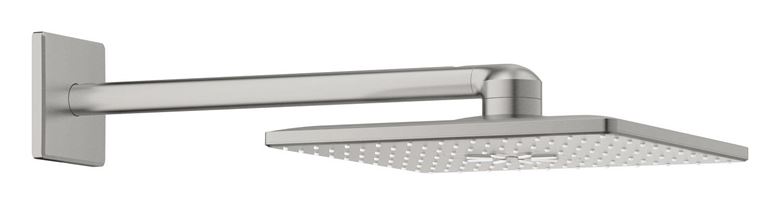GROHE RAINSHOWER SMARTACTIVE 310 CUBE horná sprcha 310x310 mm, 2 prúdy, s ramenom, supersteel 26479DC0 Obrázek - Hlavní obrázek