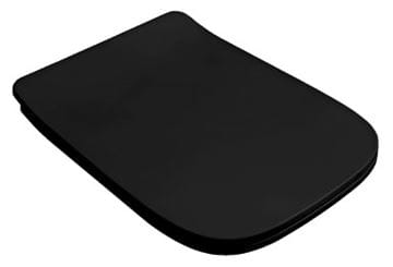 ARTCERAM A16 WC sedátko slim, SoftClose, matt black 
