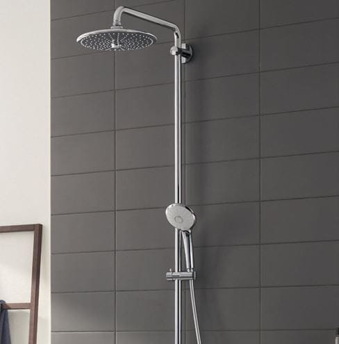GROHE EUPHORIA SMARTCONTROL SYSTEM 260 vaňová termostatická batéria, s hornou a ručnou sprchou s 3 prúdmi, chróm 26510000 Obrázek - fotka