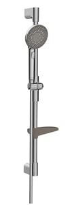 HANSA AURELIA sprchová súprava 4-dielna, ručná sprcha pr. 110 mm, 3 prúdy, tyč, hadica, mydelnička, chróm 
