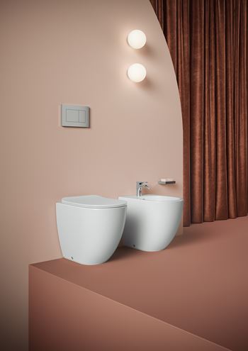 ARTCERAM FILE 2.0 WC sedadlo Slim, SoftClose, mat sand FLA014 59 Obrázek - fotka