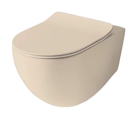 ARTCERAM FILE 2.0 WC sedadlo Slim, SoftClose, mat sand FLA014 59 Obrázek - fotka