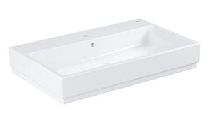 GROHE CUBE CERAMIC umývadlo 80 cm, s otvorom pre batériu a prepadom, PureGuard