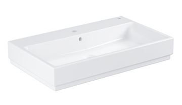 GROHE CUBE CERAMIC umývadlo 80 cm, s otvorom pre batériu a prepadom, PureGuard