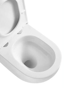 BASIC PRO závesné WC, so SoftClose sedátkom, Tornado Flush splachovanie BAPROPT052-WH Obrázek - fotka