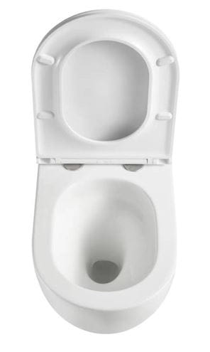 BASIC PRO závesné WC, so SoftClose sedátkom, Tornado Flush splachovanie BAPROPT052-WH Obrázek - fotka