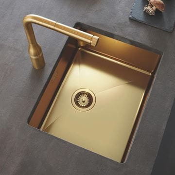 GROHE K700 nerezový drez 540x440 mm, brúsený cool sunrise 31574GN1 Obrázek - fotka