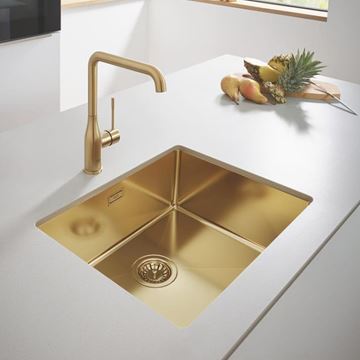 GROHE K700 nerezový drez 540x440 mm, brúsený cool sunrise 31574GN1 Obrázek - fotka