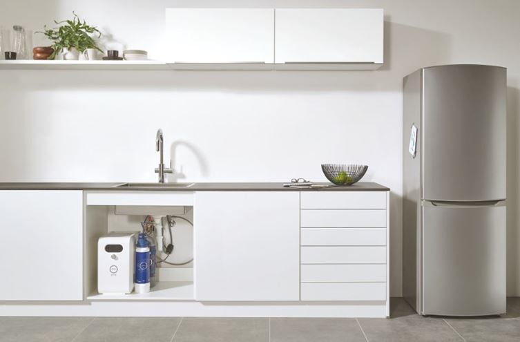 GROHE BLUE PROFESSIONAL drezová batéria, s vyťahovacou koncovkou, s filtračným a chladiacim zariadením, chróm 31325002 Obrázek - fotka