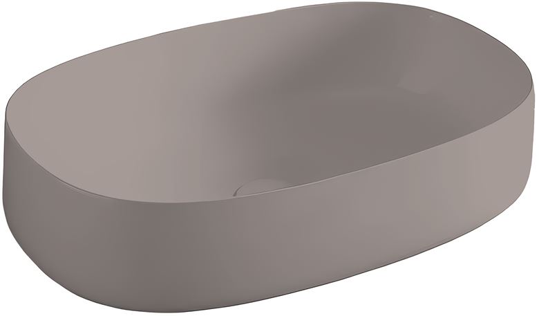 ARTCERAM COGNAC umývadlová misa 55 cm, bez prepadu, brown matera COL003 41,34 Obrázek - Hlavní obrázek