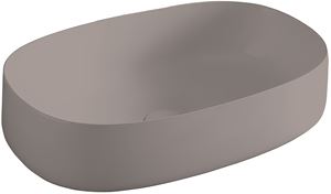 ARTCERAM COGNAC umývadlová misa 55 cm, bez prepadu, brown matera