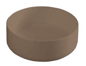 ARTCERAM COGNAC umývadlová misa 42 cm, bez prepadu, Saniglaze, brown tortora