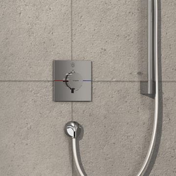 HANSGROHE SHOWER SELECT COMFORT E podomietková termostatická batéria, chróm 15571000 Obrázek - fotka
