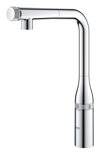 GROHE ESSENCE SMARTCONTROL drezová batéria, s vyťahovacou koncovkou, chróm 31615000 Obrázek - fotka