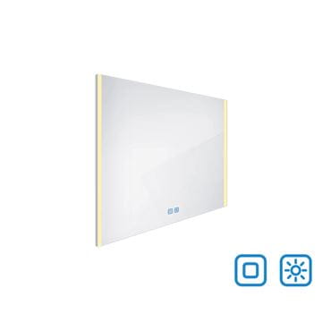 NIMCO ZP 11000 zrkadlo 80x70 cm, reverzibilné, s osvetlením, s reguláciou stmievania a teploty svetla, s dvoma senzormi ZP 11003VX Obrázek - fotka