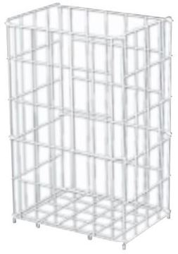 AZP BRNO odpadkový kôš 340x540x260mm, na postavenie, drôtený, komaxit