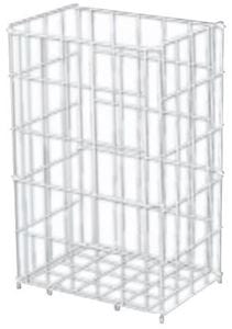 AZP BRNO odpadkový kôš 340x540x260mm, na postavenie, drôtený, komaxit