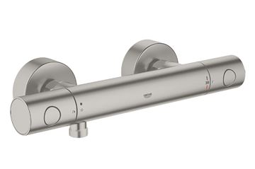 GROHE GROHTHERM 1000 COSMOPOLITAN M sprchová nástenná termostatická batéria, Water Saving, supersteel