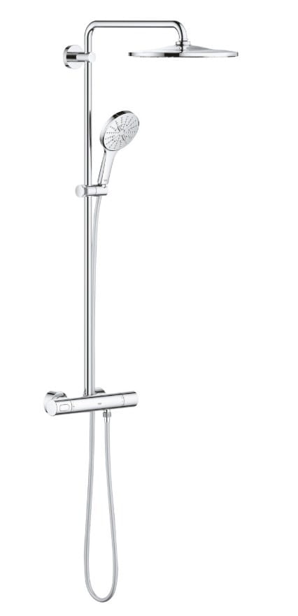 GROHE RAINSHOWER SMARTACTIVE 310 sprchový set s termostatickou batériou, horná sprcha, ručná sprcha, tyč, hadica, chróm