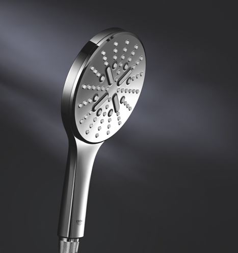 GROHE RAINSHOWER SMARTACTIVE 310 sprchový set s termostatickou batériou, horná sprcha, ručná sprcha, tyč, hadica, chróm 26648000 Obrázek - fotka