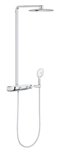 GROHE RAINSHOWER SYSTEM SMARTCONTROL MONO 360 sprchový set s termostatickou batériou, horná sprcha, ručná sprcha so 4 prúdmi, tyč, hadica, chróm 26361000 Obrázek - Hlavní obrázek