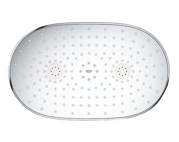 GROHE RAINSHOWER SYSTEM SMARTCONTROL MONO 360 sprchový set s termostatickou batériou, horná sprcha, ručná sprcha so 4 prúdmi, tyč, hadica, chróm 26361000 Obrázek - fotka