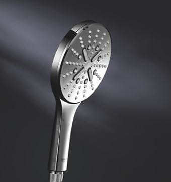 GROHE RAINSHOWER SMARTACTIVE 310 sprchový set s termostatickou batériou, horná sprcha, ručná sprcha s 3 prúdmi, tyč, hadica, Water Saving, chróm 27968001 Obrázek - fotka