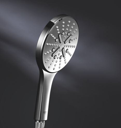 GROHE RAINSHOWER SMARTACTIVE 310 sprchový set s termostatickou batériou, horná sprcha, ručná sprcha s 3 prúdmi, tyč, hadica, Water Saving, chróm 27968001 Obrázek - fotka