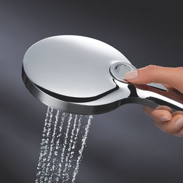 GROHE RAINSHOWER SMARTACTIVE 310 sprchový set s termostatickou batériou, horná sprcha, ručná sprcha s 3 prúdmi, tyč, hadica, Water Saving, chróm 27968001 Obrázek - fotka