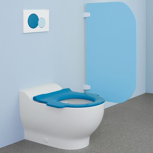 GEBERIT BAMBINI detské stacionárne WC, Rimfree splachovanie, zadný odpad 502.966.00.1 Obrázek - fotka