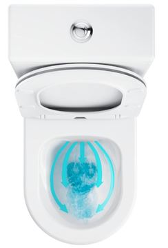 RAVAK WC kombi Elegant, so SoftClose sedadlom, RimOff splachovanie, vario odpad X01872 Obrázek - fotka