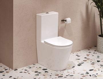 RAVAK WC kombi Elegant, so SoftClose sedadlom, RimOff splachovanie, vario odpad X01872 Obrázek - fotka