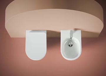 ARTCERAM FILE 2.0 závesné WC, Rimless splachovanie, Saniglaze, lesklá biela  FLV006 01,00 Obrázek - fotka