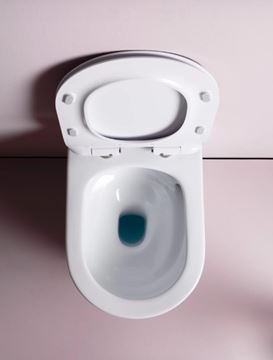 ARTCERAM FILE 2.0 závesné WC, Rimless splachovanie, Saniglaze, lesklá biela  FLV006 01,00 Obrázek - fotka
