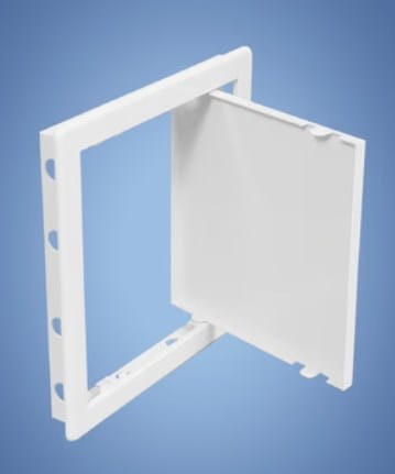 HACO vaňové dvierka 298x298 mm, biela 0101 Obrázek - fotka