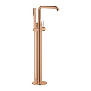 GROHE ESSENCE NEW vaňová batéria na podlahu, s prepínačom, so sprchovou súpravou, warm sunset