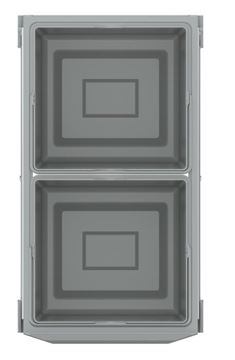 GROHE BLUE odpadkový kôš na triedený odpad 2x15 l, vstavaný 40855000 Obrázek - fotka