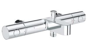 GROHE GROHTHERM 800 COSMOPOLITAN vaňová nástenná termostatická batéria, s prepínačom, Water Saving, chróm