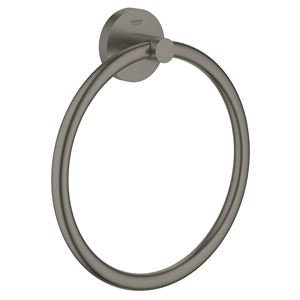 GROHE ESSENTIALS držiak uteráka 180 mm, brúsený hard graphite
