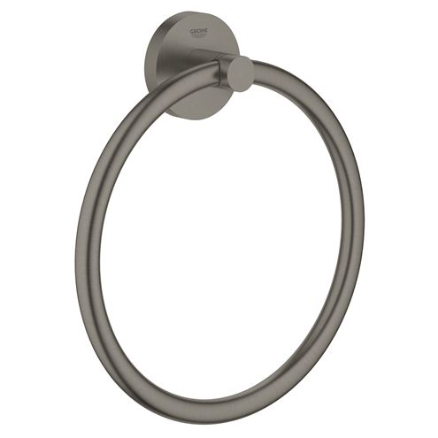 GROHE ESSENTIALS držiak uteráka 180 mm, brúsený hard graphite 40365AL1 Obrázek - Hlavní obrázek
