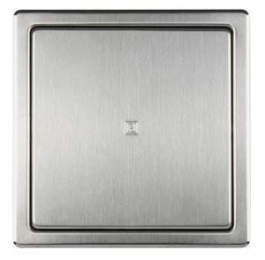 HACO vaňové dvierka 148x148 mm, kartáčovaná nerez oceľ