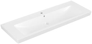 VILLEROY & BOCH SUBWAY 2.0 umývadlo 130 cm, s otvorom pre batériu a prepadom, alpská biela