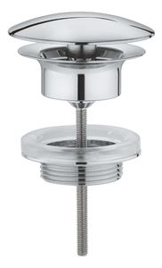 GROHE umývadlová výpusť, neuzatvárateľná, chróm