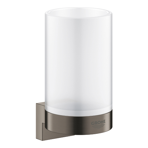 GROHE SELECTION univerzálny držiak, nástenný, brúsený hard graphite 41027AL0 Obrázek - fotka