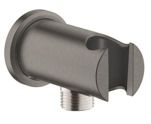 GROHE RAINSHOWER držiak s pripojením na vodu, brúsený hard graphite